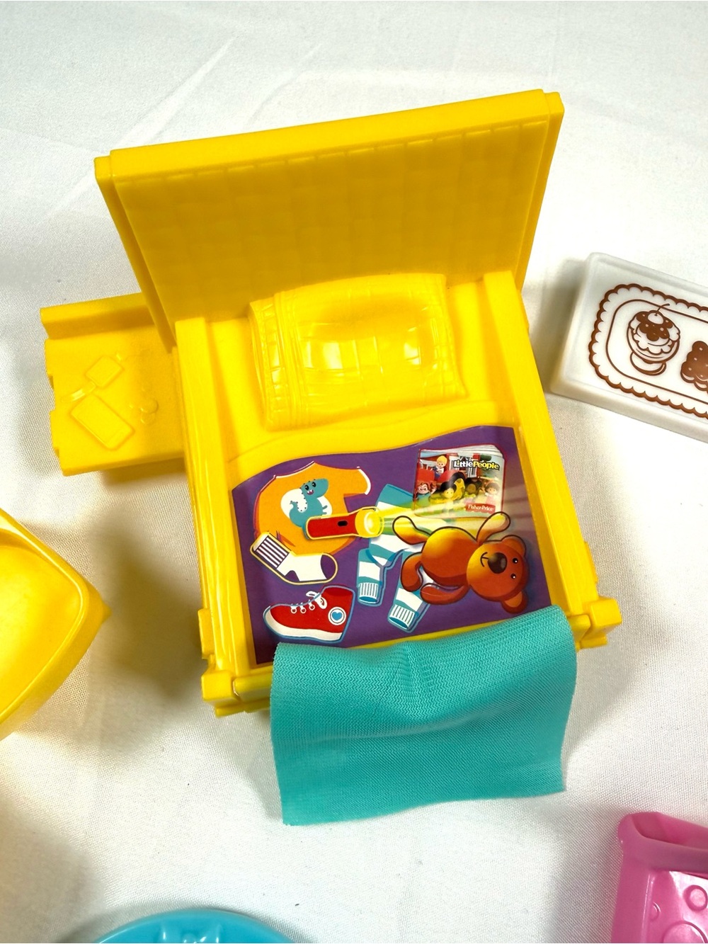 LITTLE PEOPLE Replacement Furniture Accessories House School Daycare Mixed Lot - Picture 2 of 7
